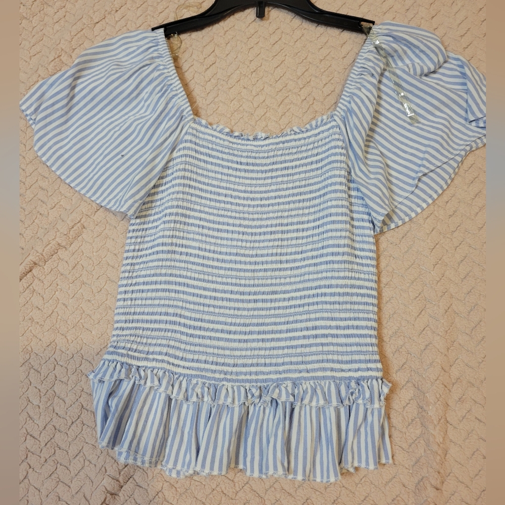 SO Ruched Crop Top  Size XS
